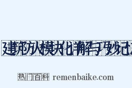 建筑防火模块化详解与巧妙记忆是什么意思的图片